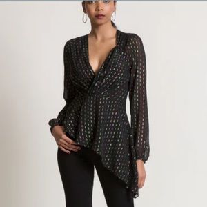 Chelsea and Walker silk rent the runway blouse. Size 8